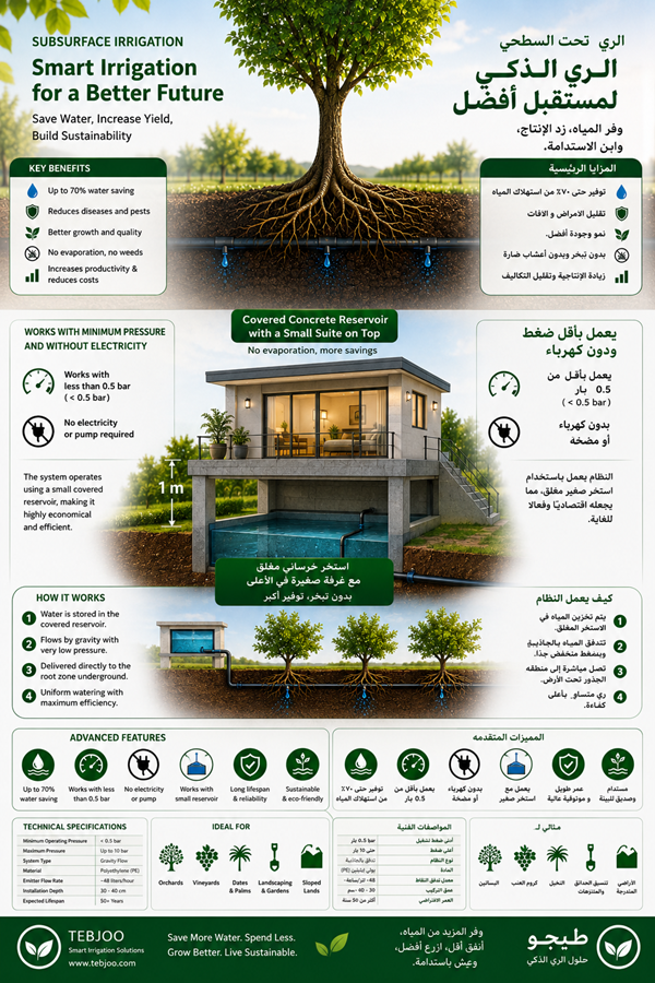 Subsurface irrigation systems 
