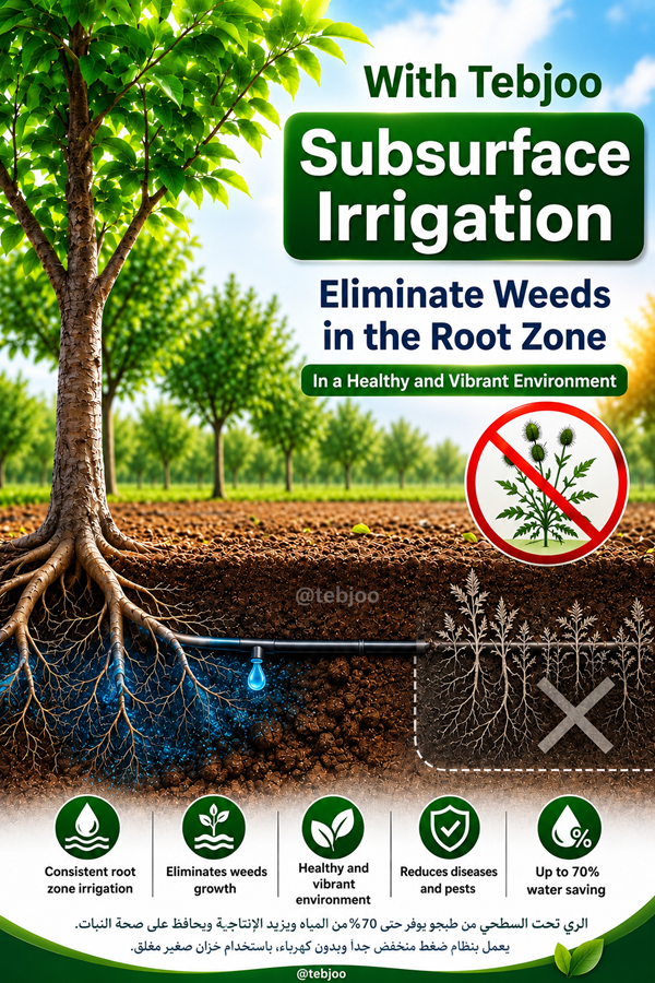 SUBSURFACE IRRIGATION SYSTEMS  آبیاری زیرسطحی طبجو 