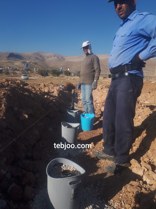 مشاوره و اجرای آبیاری زیر سطحی  فضای سبز 
